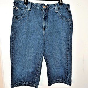 Denim Crop Pants